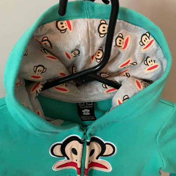 4T Paul Frank Sweatshirt Jacket - Picture 2 of 4